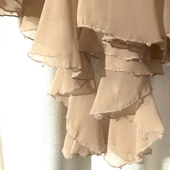 NEW Night Scene Formal Maxi Dress with Shawl/Wrap - Picture 15 of 16